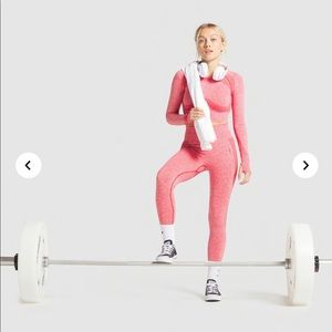 GymShark FLEX SET Leggings and Long sleeve top